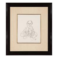 Al Hirschfeld (American, 1903–2003) — Martin Richards and Mary Lea Johnson