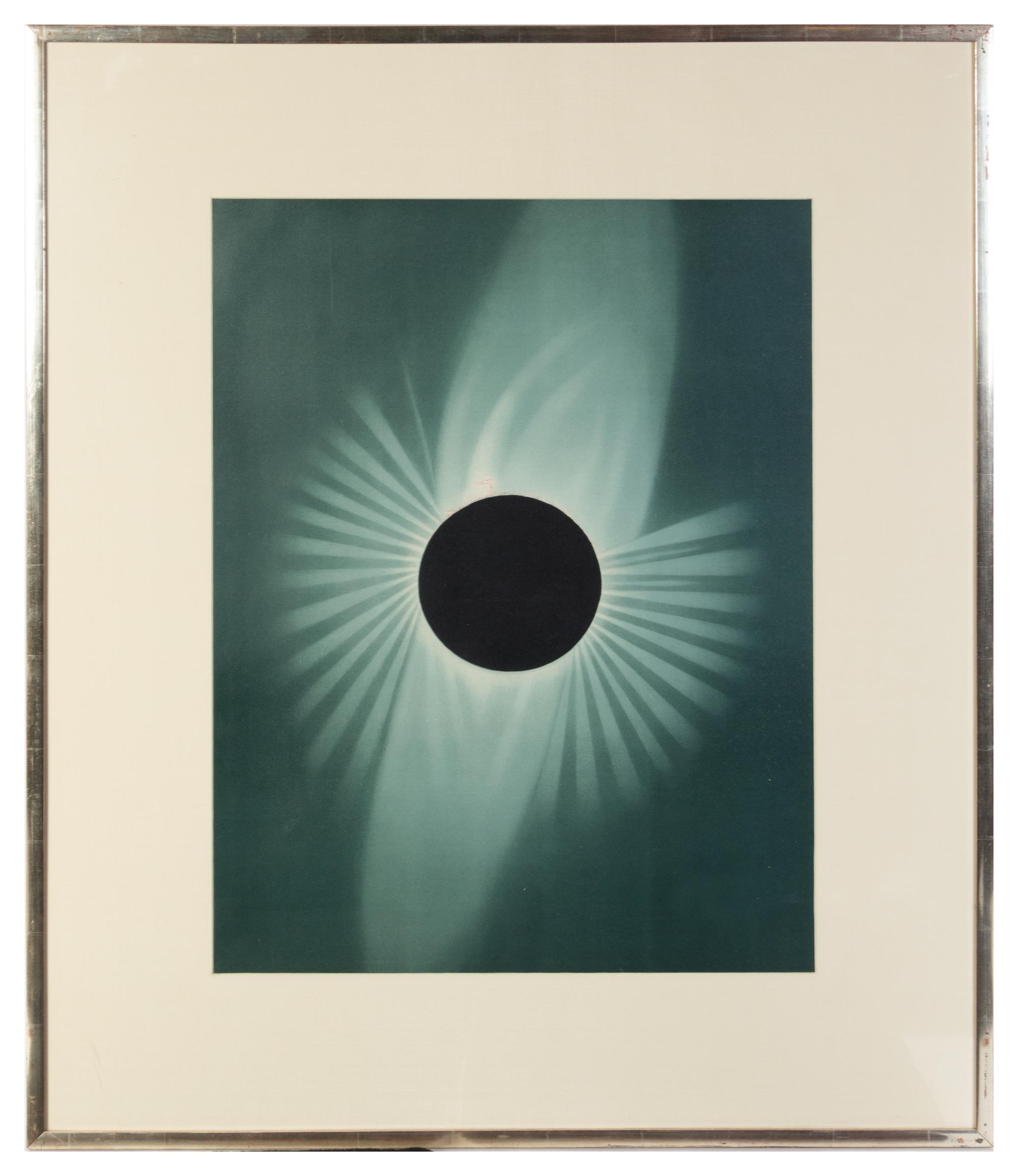 After Etienne Leopold Trouvelot, (French, 1827-1895), Solar Eclipse 1878