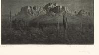 Two Works: On the Apache Trail and Evening - Navajo Country - Arizona