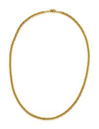 YELLOW GOLD NECKLACE