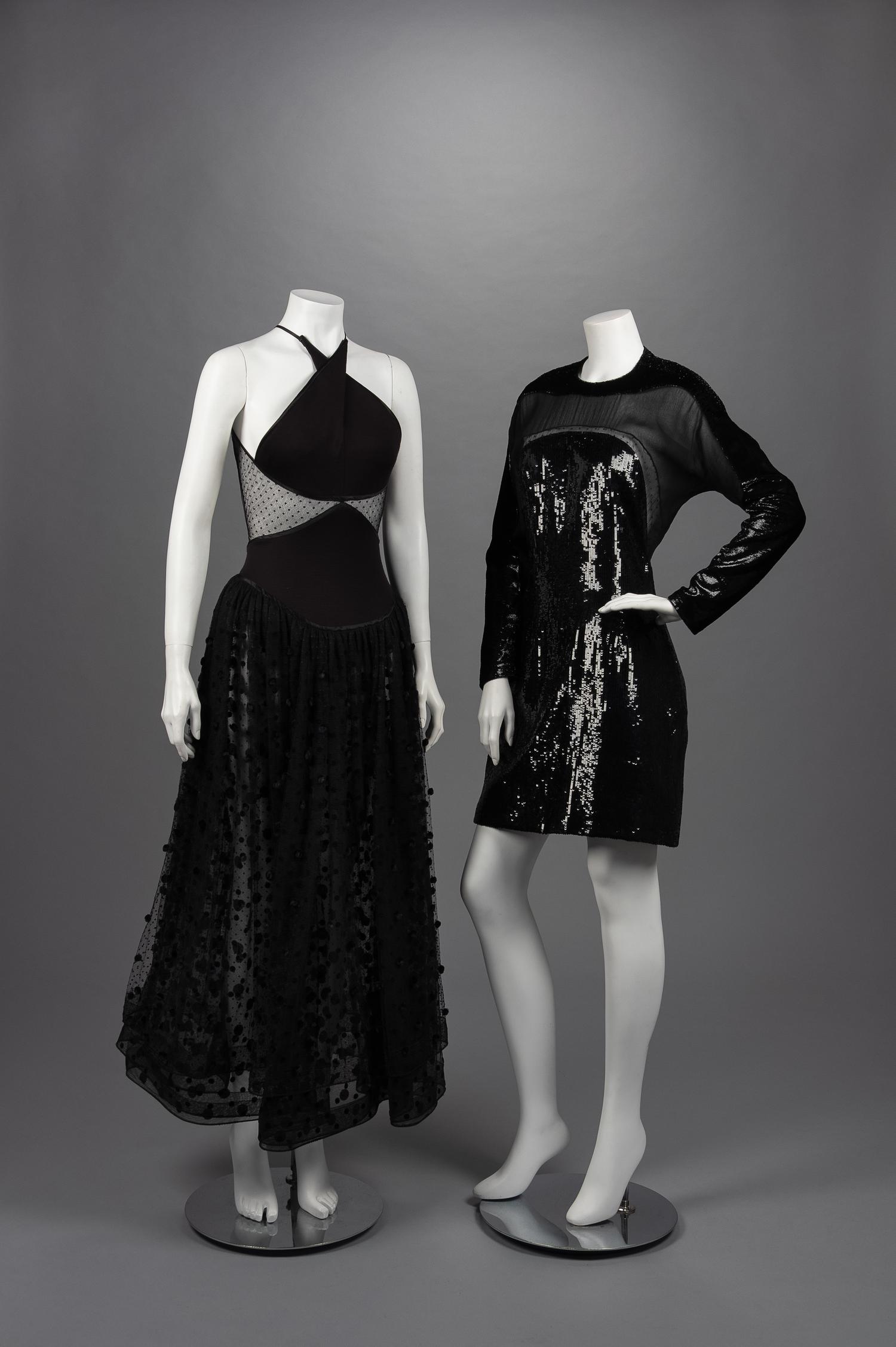 Two Geoffrey Beene Dresses, Fall 1990