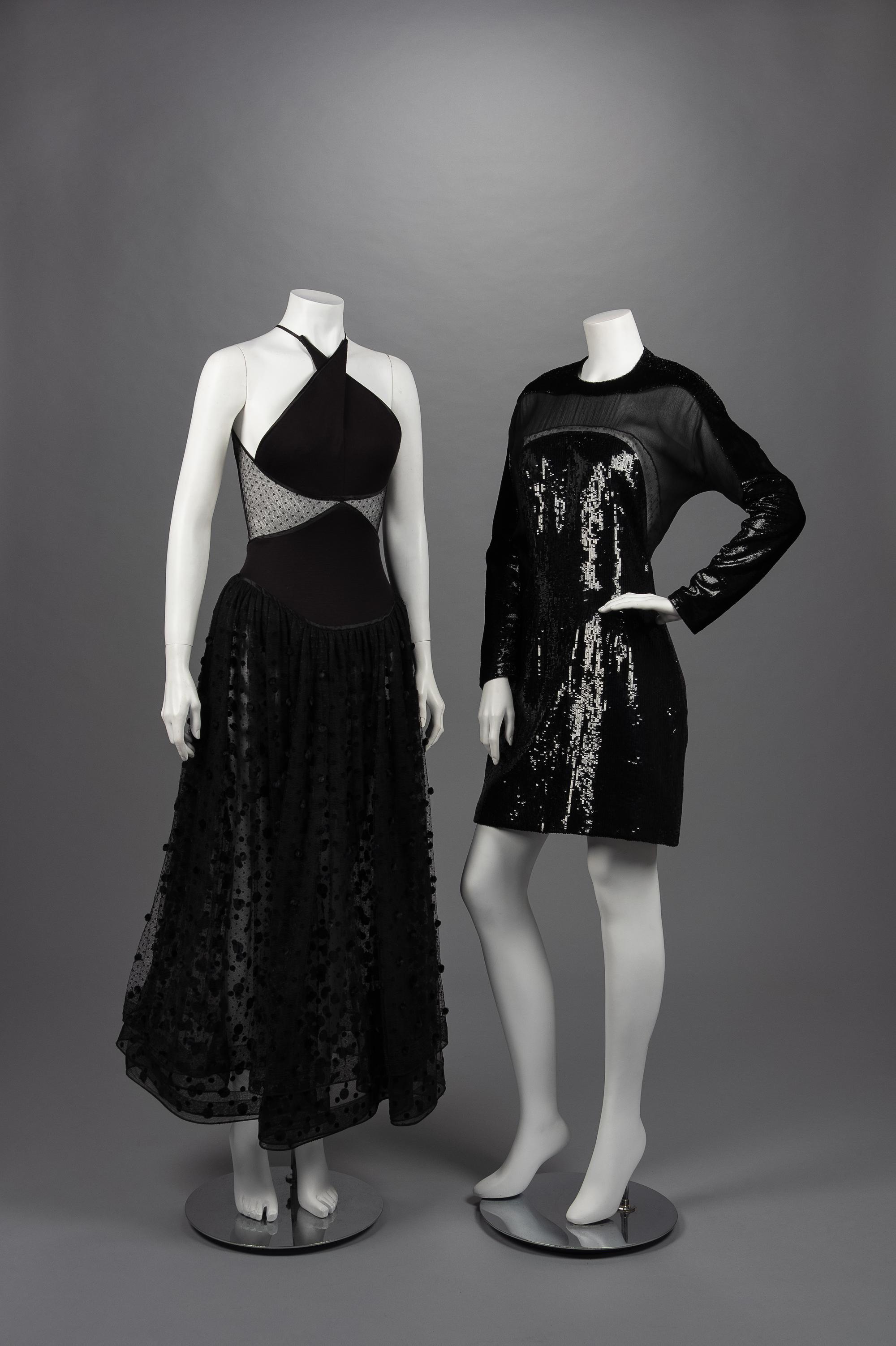 Two Geoffrey Beene Dresses, Fall 1990