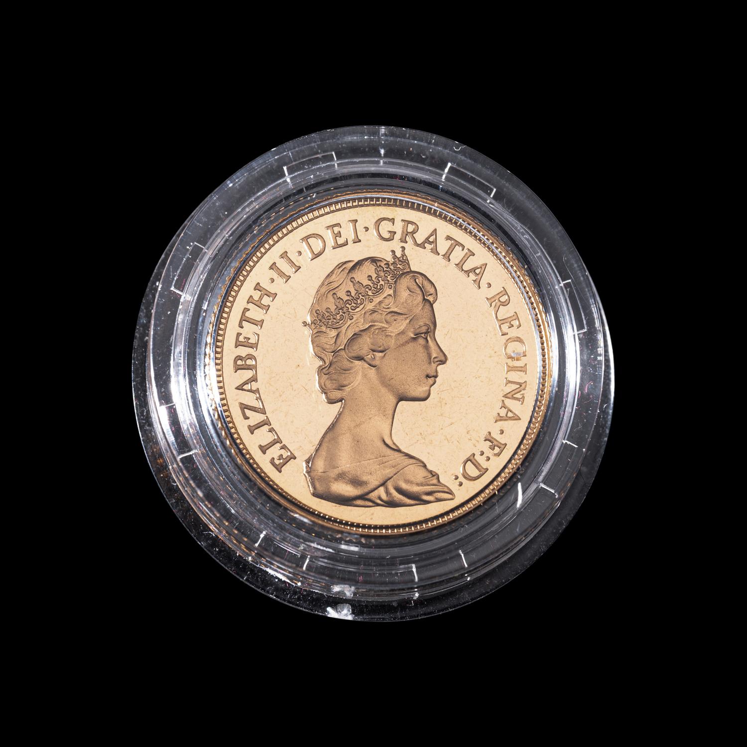 [GREAT BRITAIN] 1983 Gold Sovereign Proof