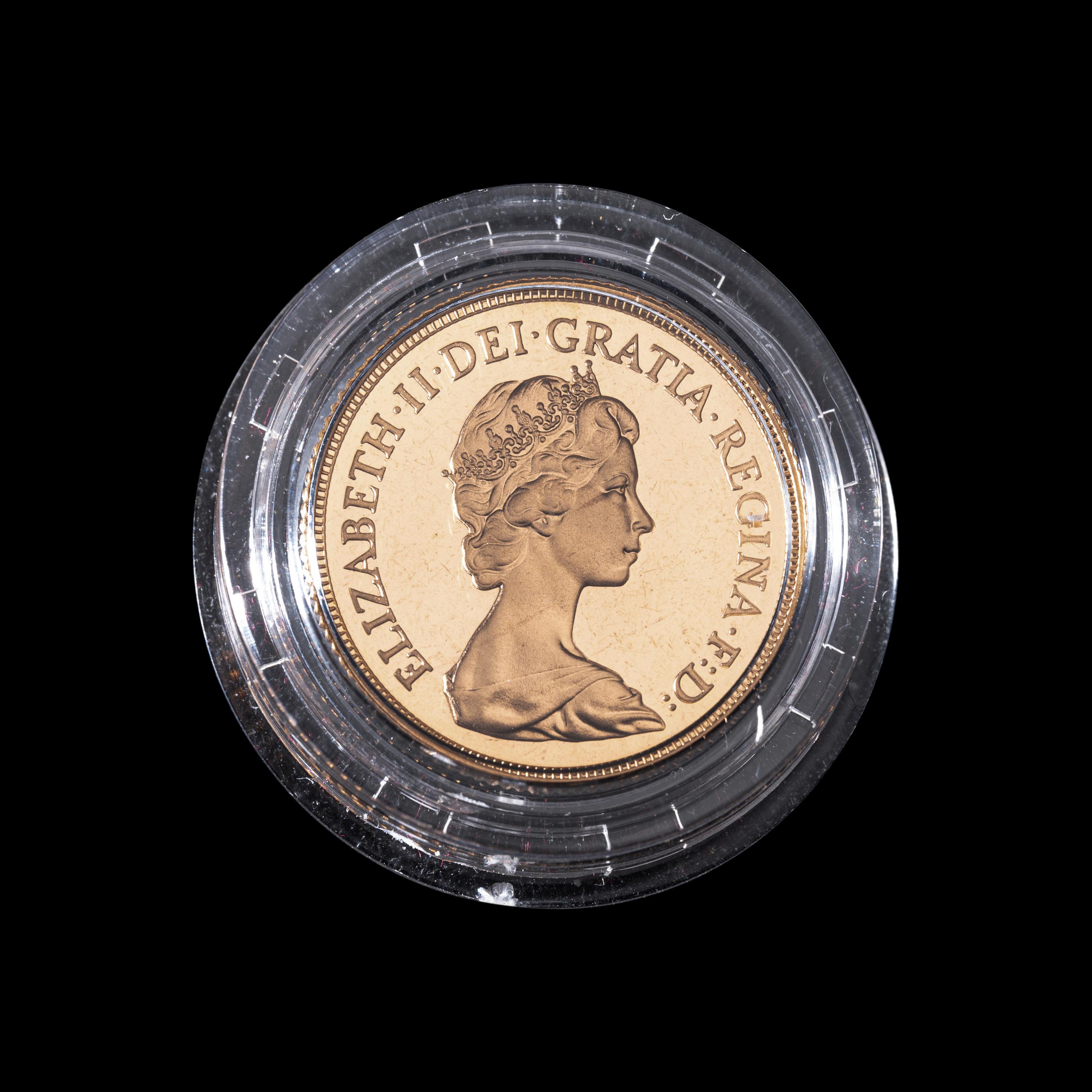 [GREAT BRITAIN] 1983 Gold Sovereign Proof