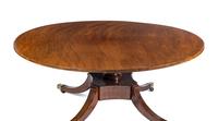A George III Style Mahogany Circular Dining Table