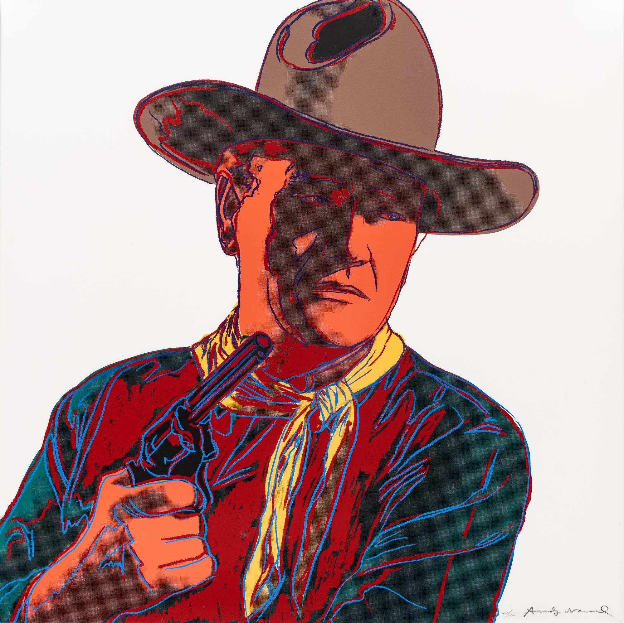 John Wayne (from Cowboys and Indians)