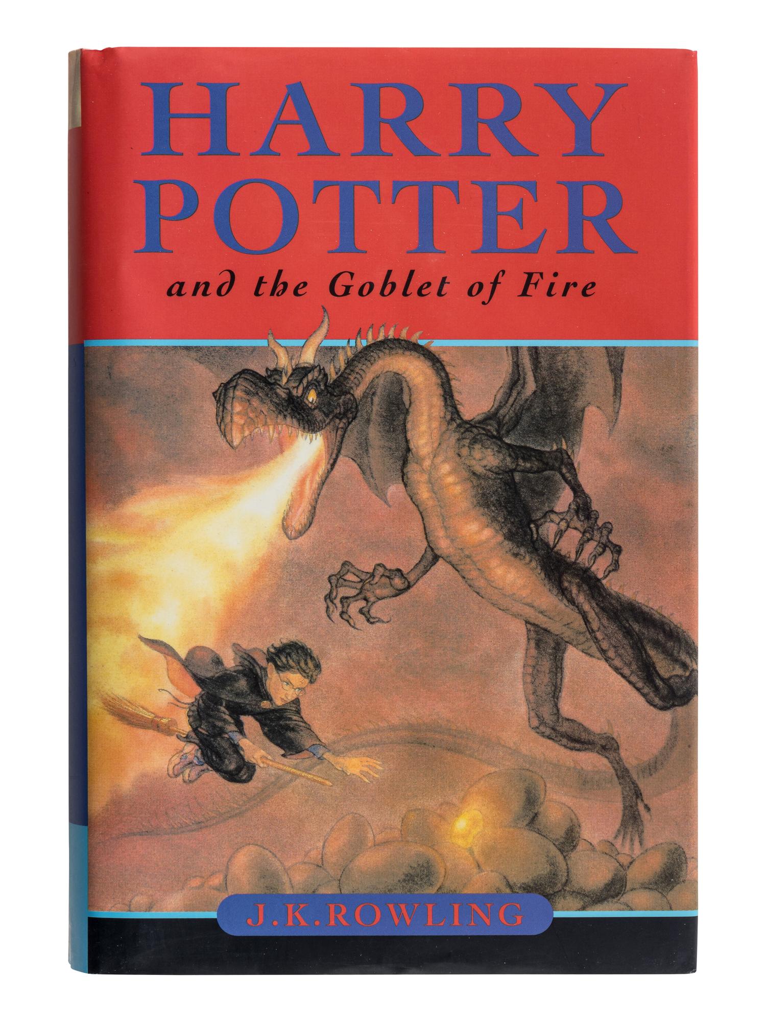 ROWLING, J.K. (b. 1965). Harry Potter and the Goblet of Fire. Vancouver: Raincoast Books, 2000.