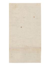 [BOOTH, John Wilkes (1838-1865)]. A group of 5 manuscript scenery lists for plays in which John Wilkes Booth performed, ca 1862-1864.