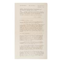 [WWII]. A small archive of official White House documents from the files of White House secretary Myrtle Bergheim, relating to the attack on Pearl Harbor and other pre- and postwar events, comprising: