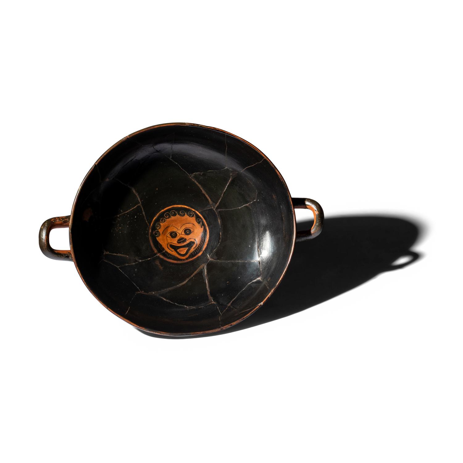 An Attic Black-Figured Eye Cup