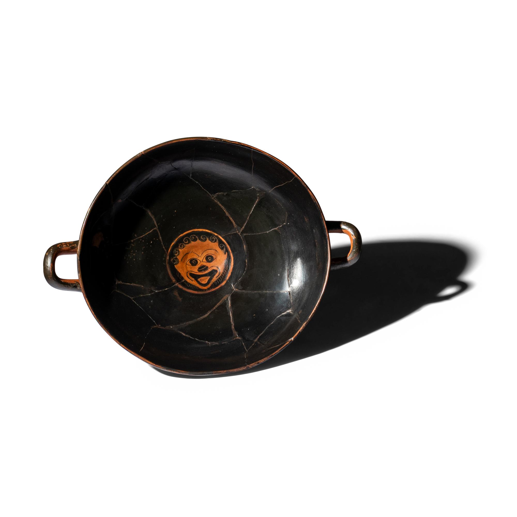 An Attic Black-Figured Eye Cup