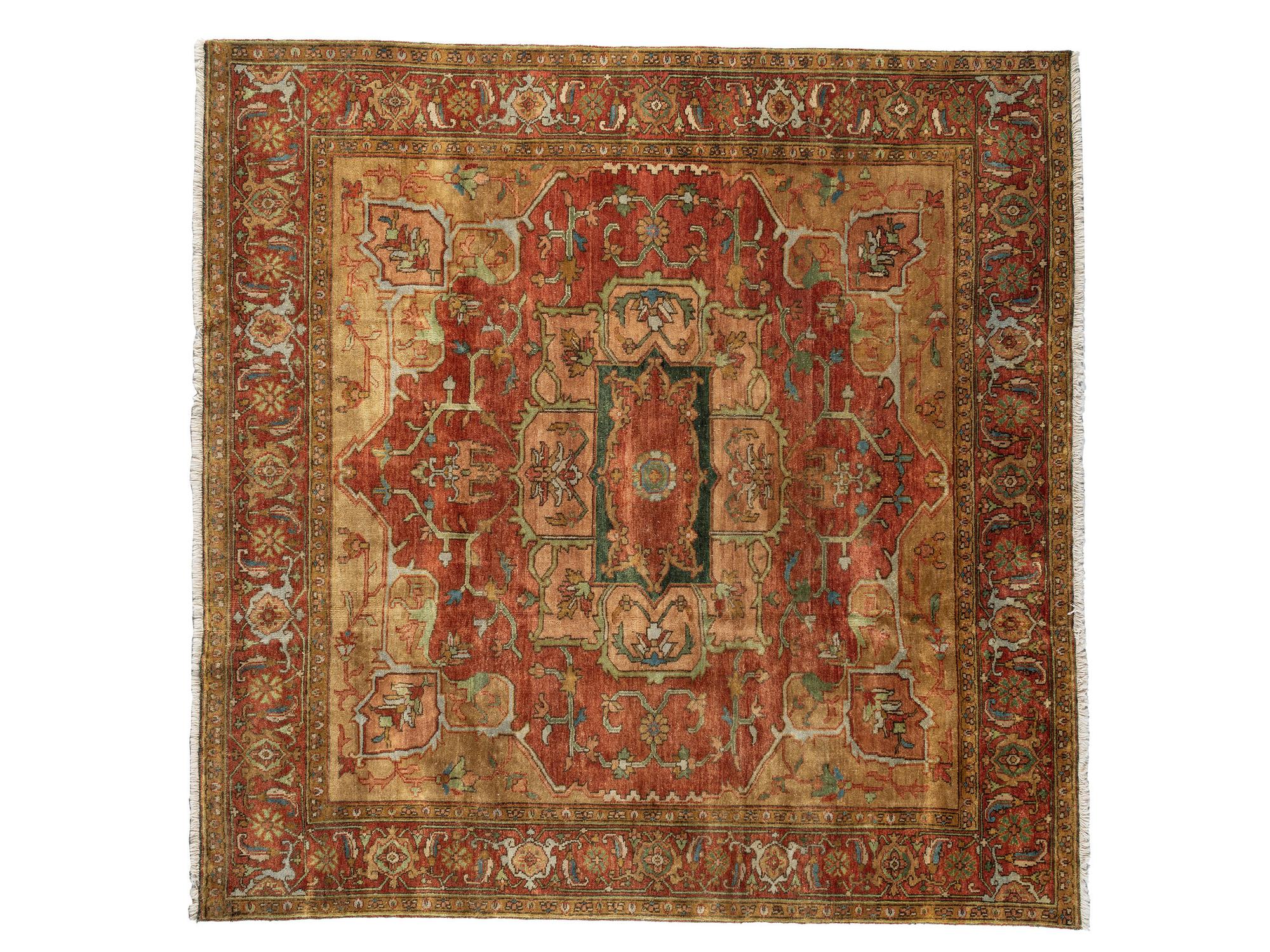 A Serapi Style Wool Rug