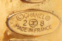Chanel, Oversized CC & Faux-Pearl Ear Clips