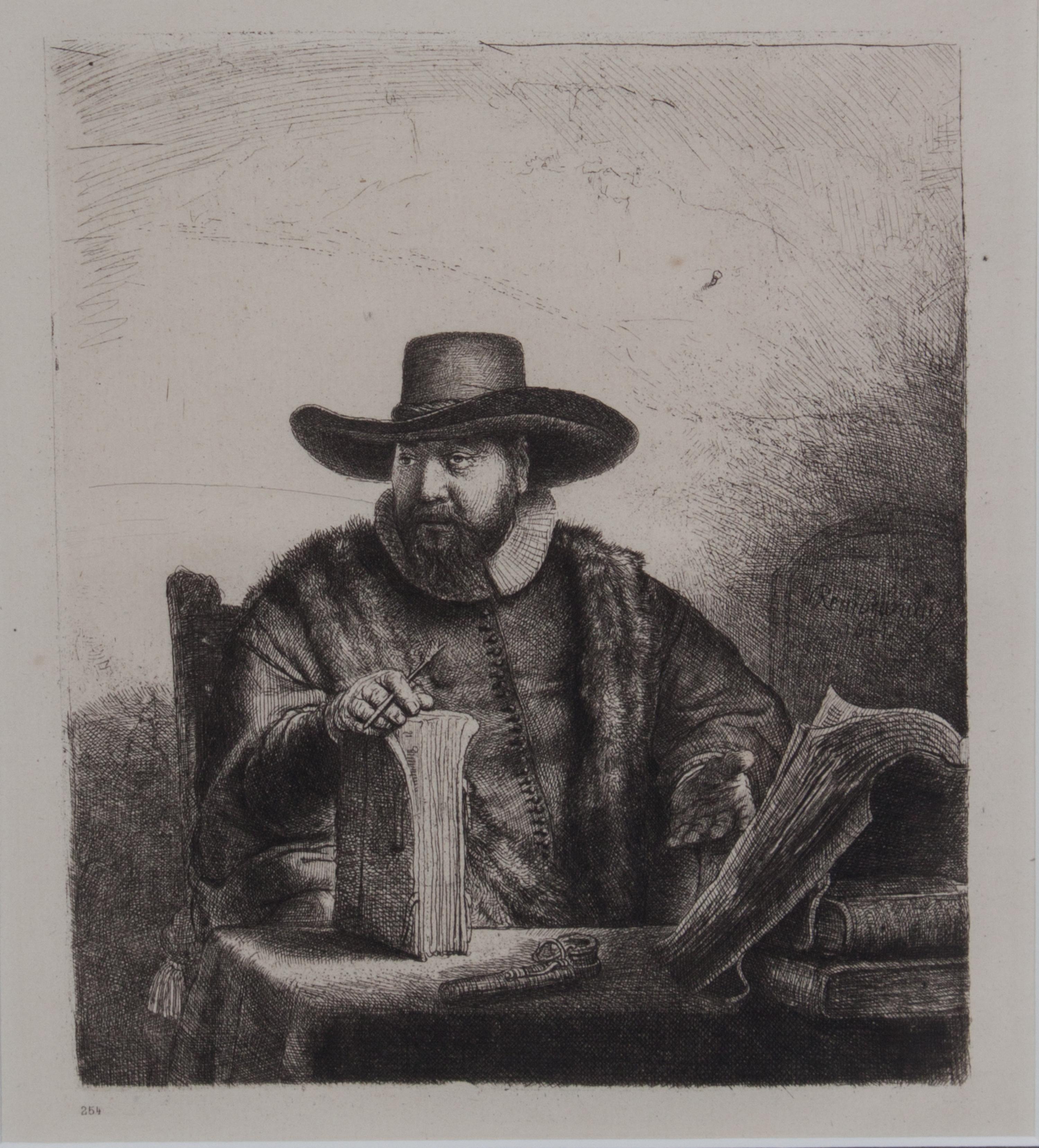 Amand Durand, (French, 1831-1905), After Rembrandt (six works)