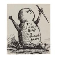 GOREY, Edward (1925-2000). The Beastly Baby . N.p.: The Fantod Press, 1962.