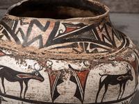 Zuni Polychrome Pottery Olla