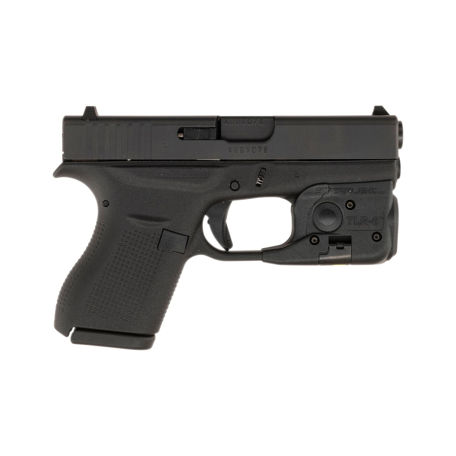 *Glock 42 .380 with Streamlight TLR-6