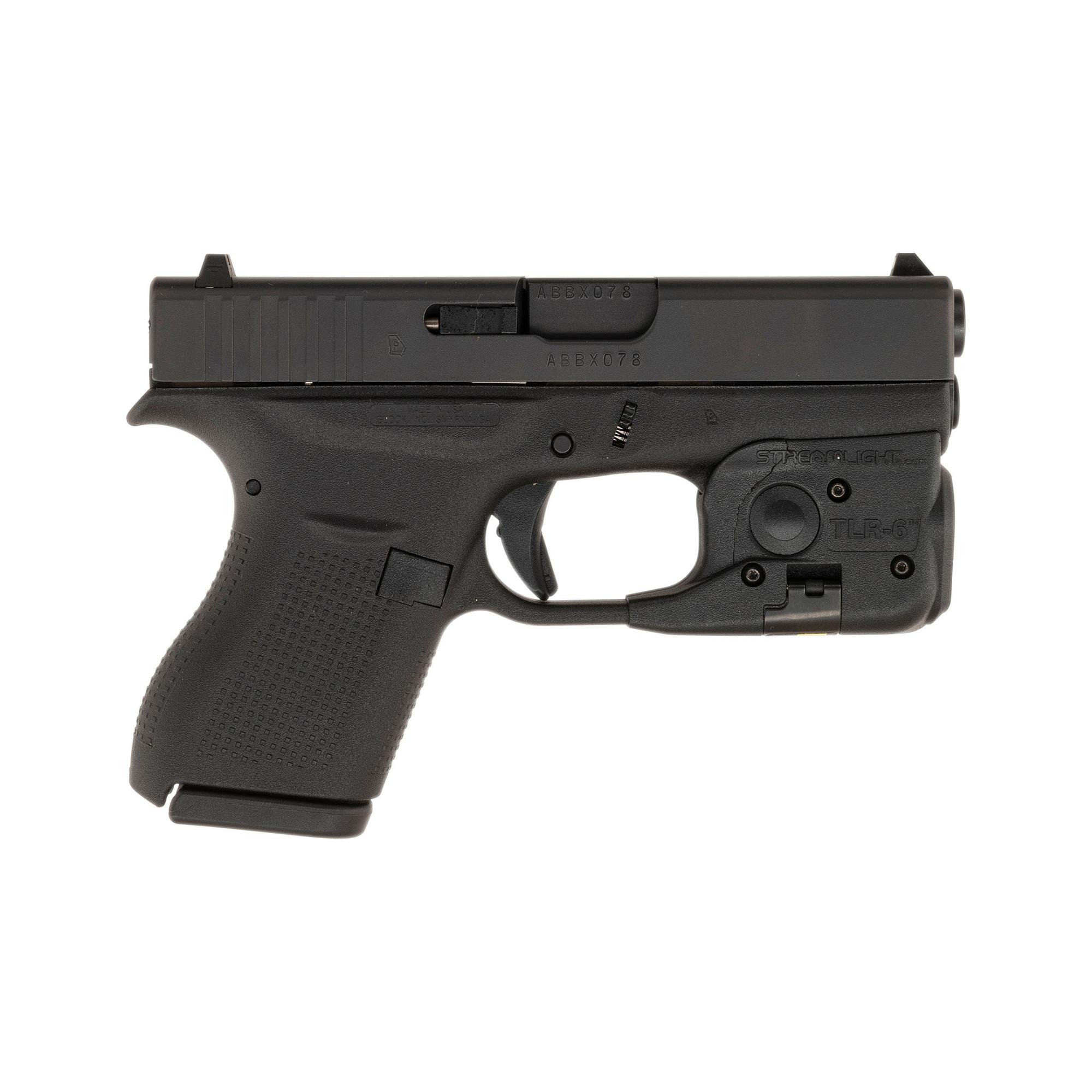 *Glock 42 .380 with Streamlight TLR-6