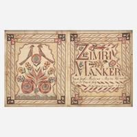 A Fraktur for Zimri Manker (1800-1882) The Virginia Record Book Artist (active 1795-1825), probably Berkeley County, West Virginia