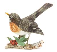 A Kaiser Porcelain Robin Height 5 1/8 inches. — BAVARIA, 20TH CENTURY
