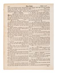 [BIBLE LEAVES - AMERICAN PUBLISHERS]. A group of 11 Bible leaves, comprising: