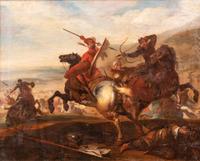 Untitled, Battle Scene
