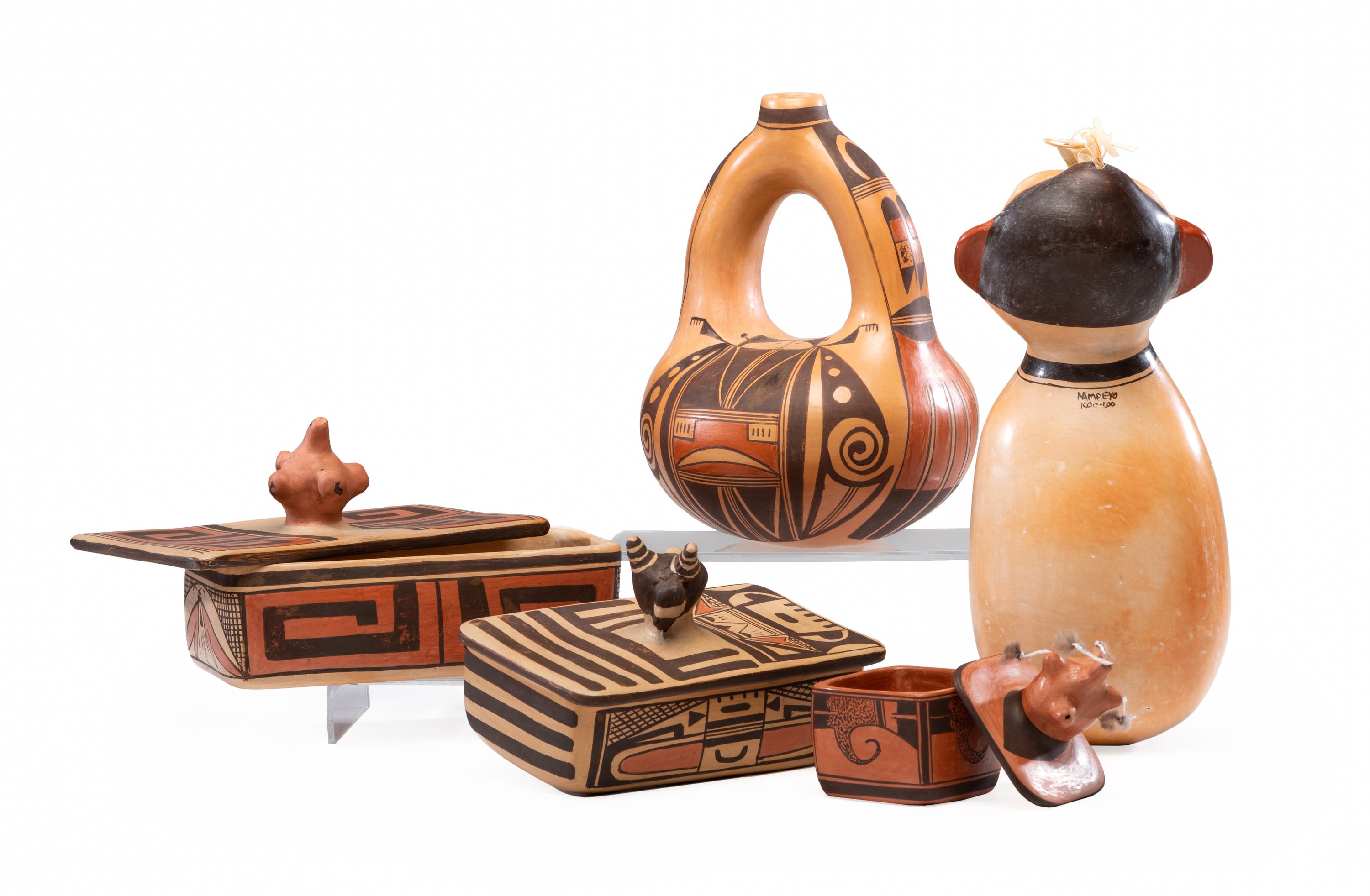 Collection of Pottery Lot is located and will ship from Cincinnati, Ohio.