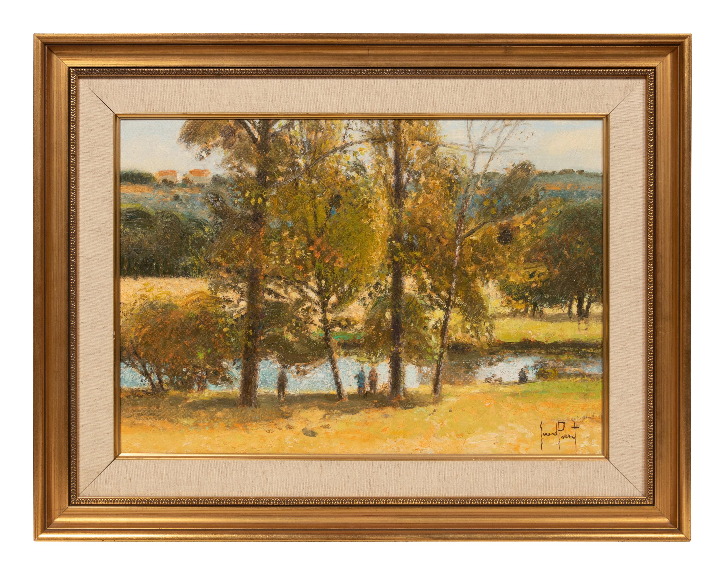 Rivière sous les Arbres , c. 1960
