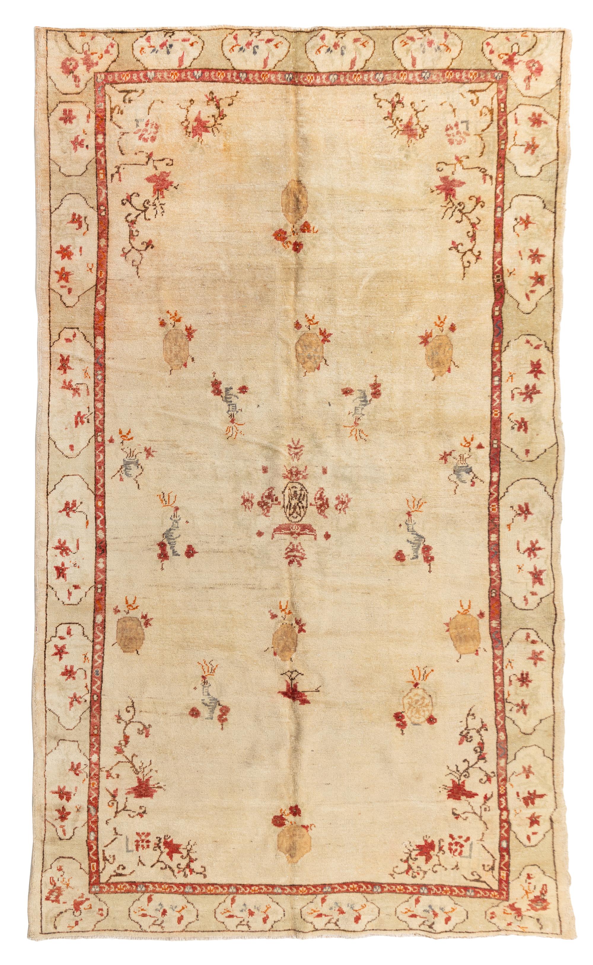 An Oushak Rug