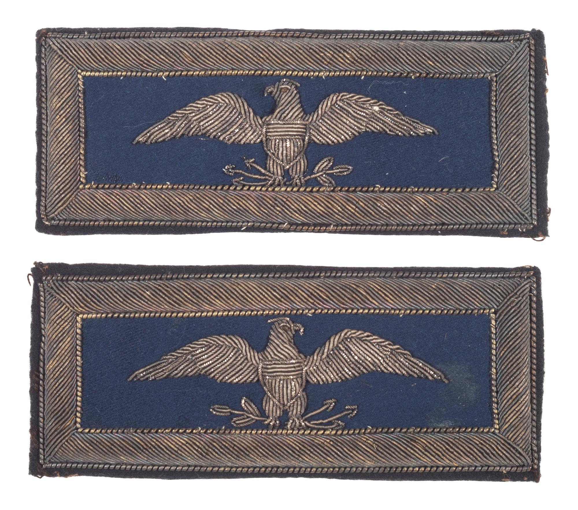 [CIVIL WAR]. Colonel of infantry shoulder straps.