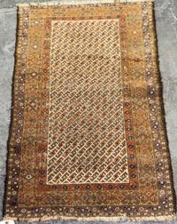 A Caucasian Wool Rug 3 feet 10 inches x 2 feet 3 inches. — EARLY 20TH CENTURY