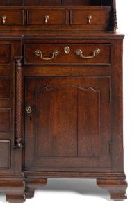 A George III Oak Welsh Cupboard