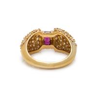 RUBY AND DIAMOND RING