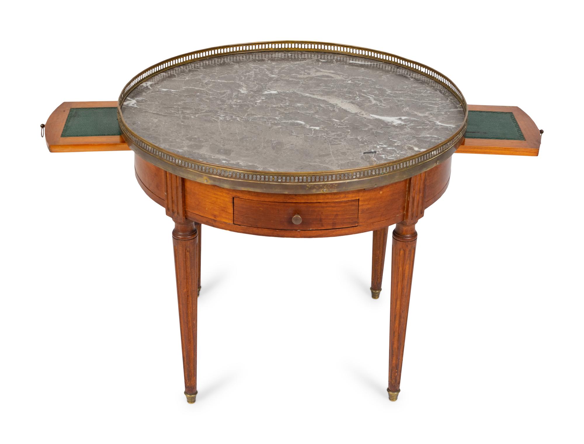 A Louis XV Style Marble-Top Low Table