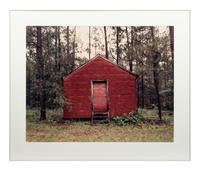 William Christenberry (1936-2016) Red Building in Forest, Hale County, Alabama, 1983