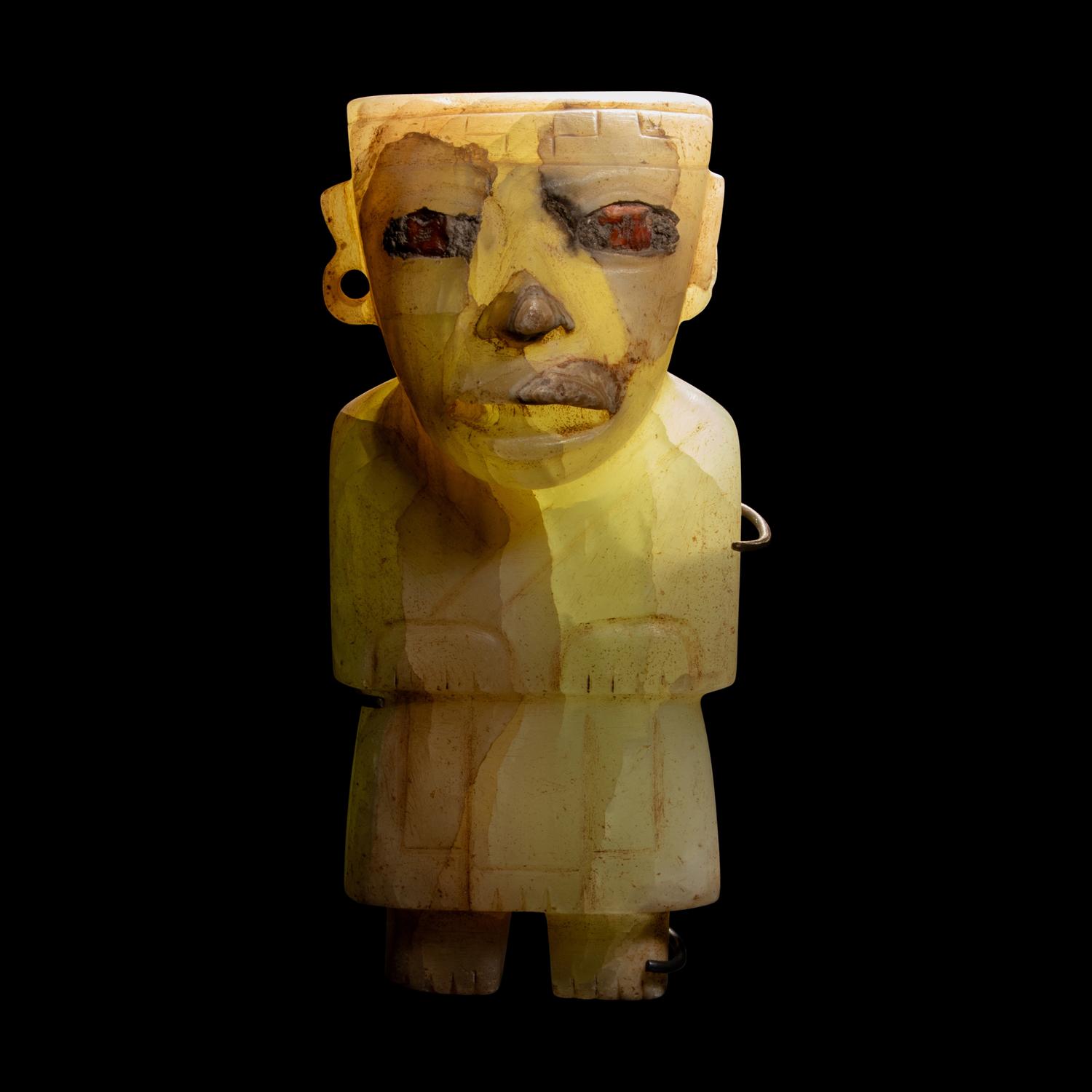 A Teotihuacan Tecali Figure