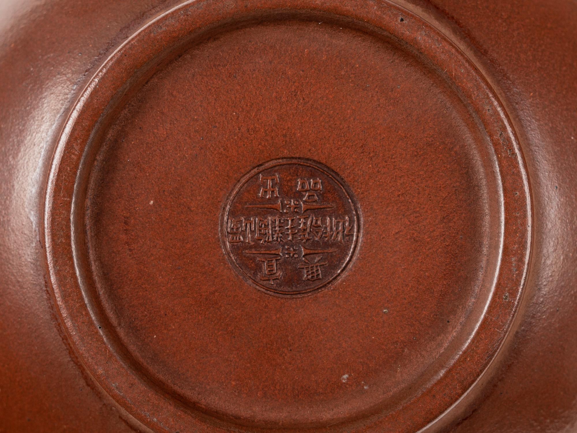 Three Chinese Zisha Teapots