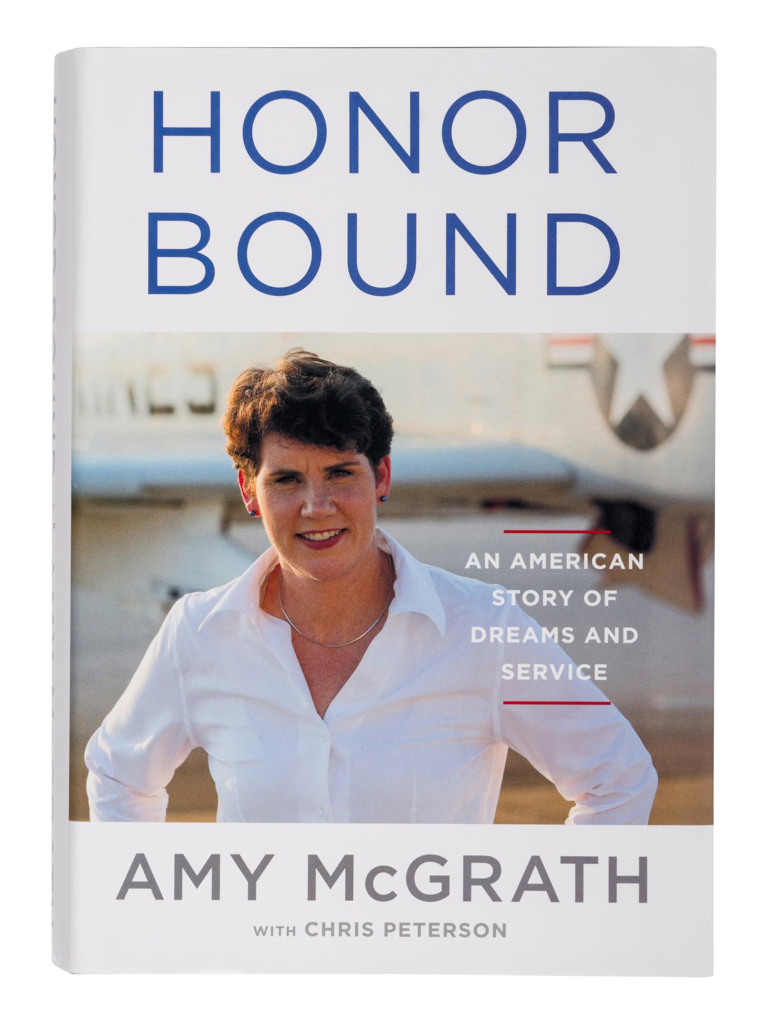 McGRATH, Amy. Honor Bound an American Story of Dreams and Service . 2021. FIRST EDITION. PRESENTATION COPY, INSCRIBED BY McGRATH TO SECRETARY ALBRIGHT.