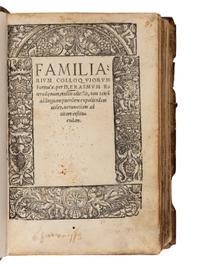 [Early Printing] Erasmus. Sammelband of 4 Lifetime Works