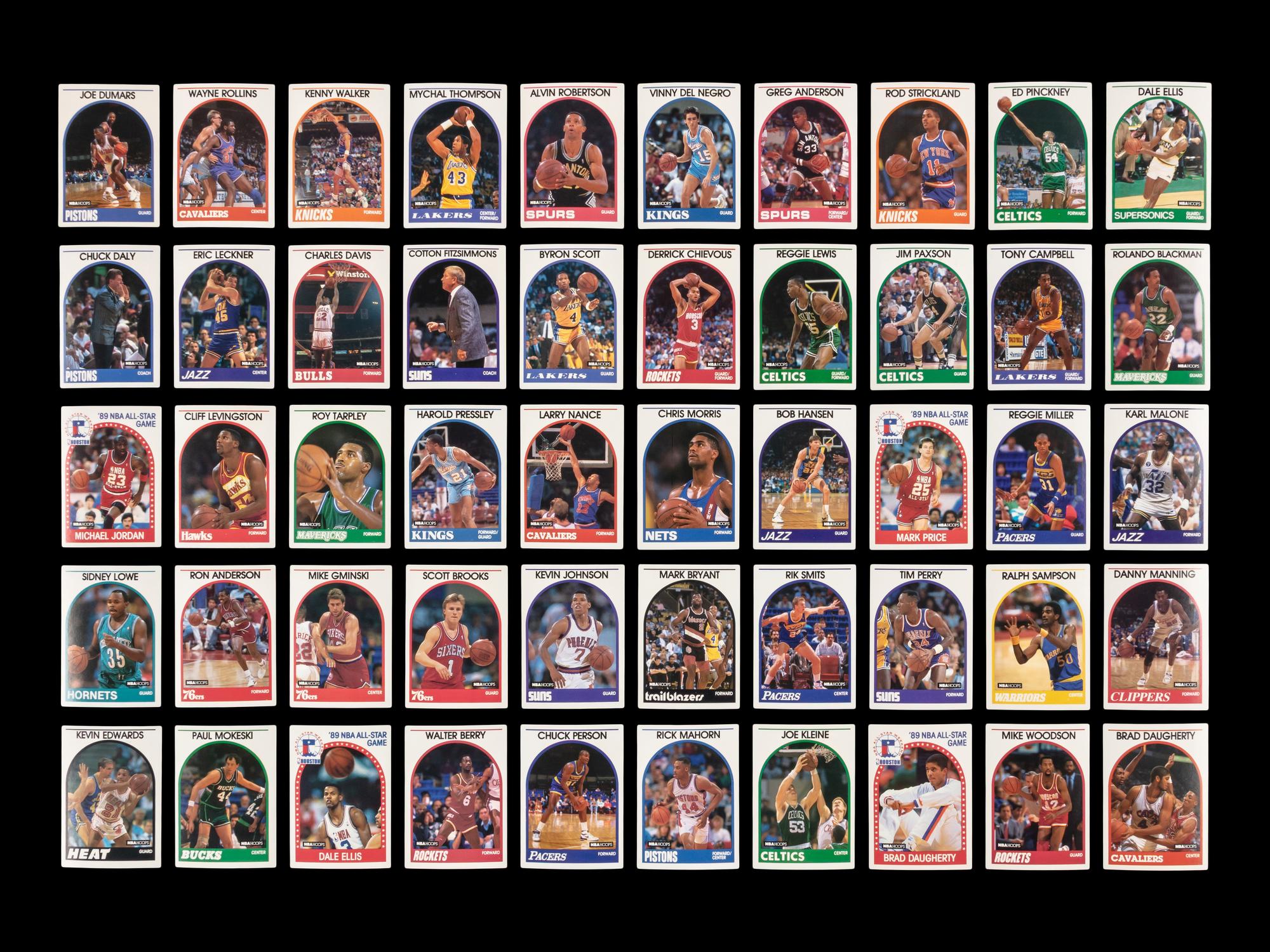 A Collection of Assorted Michael Jordan Basketball Cards