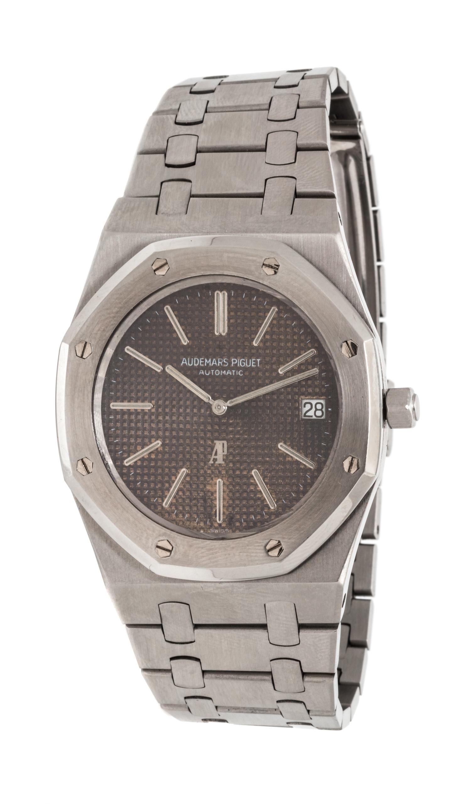 A Stainless Steel 'Royal Oak' "A-Series" Wristwatch, Audemars Piguet,