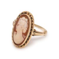 ANTIQUE, CAMEO RING