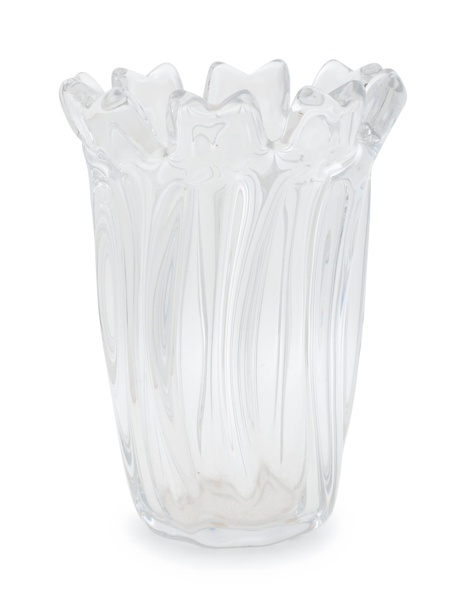 A Schneider Glass Vase