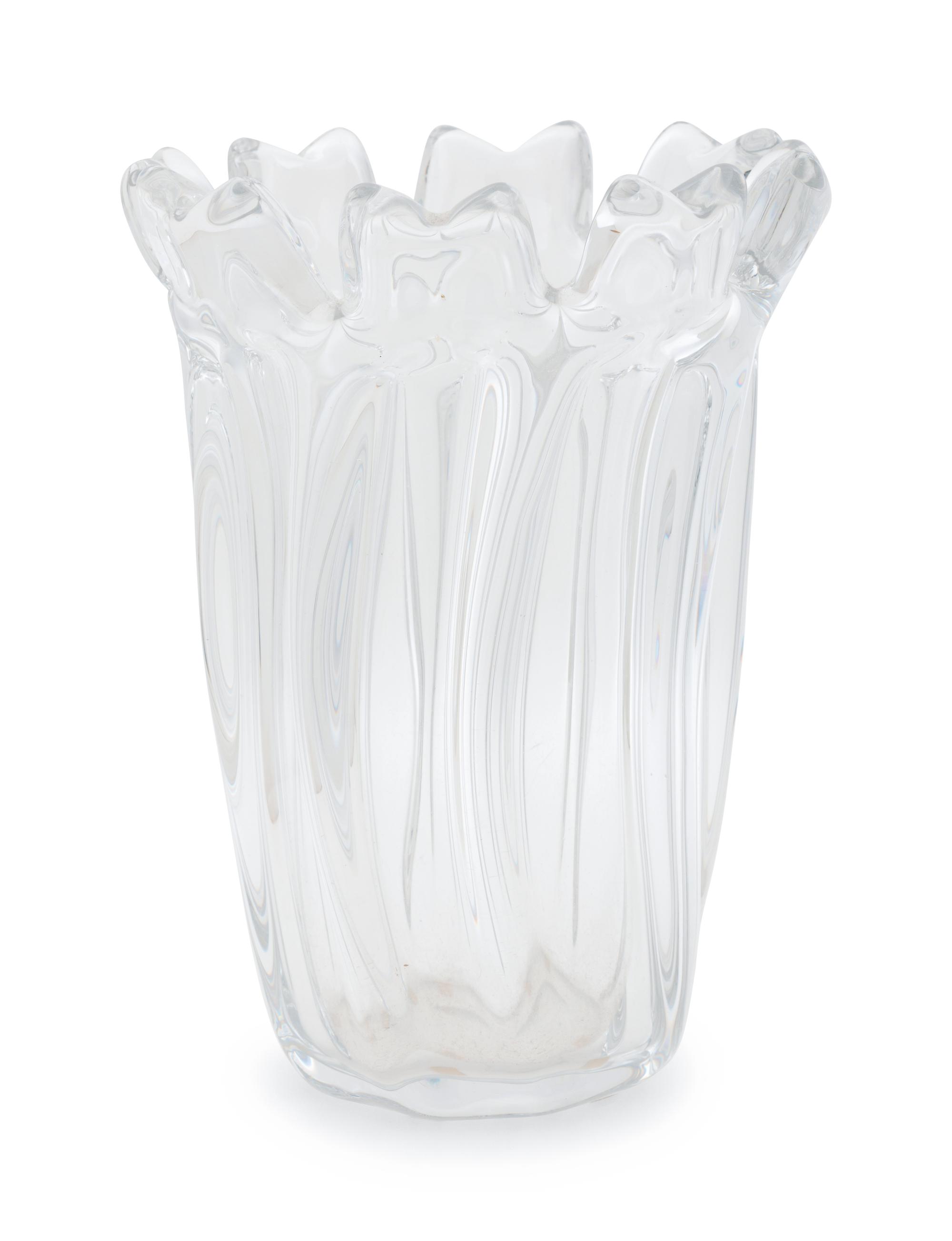 A Schneider Glass Vase