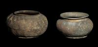 Three Chinese Grey Pottery Jars