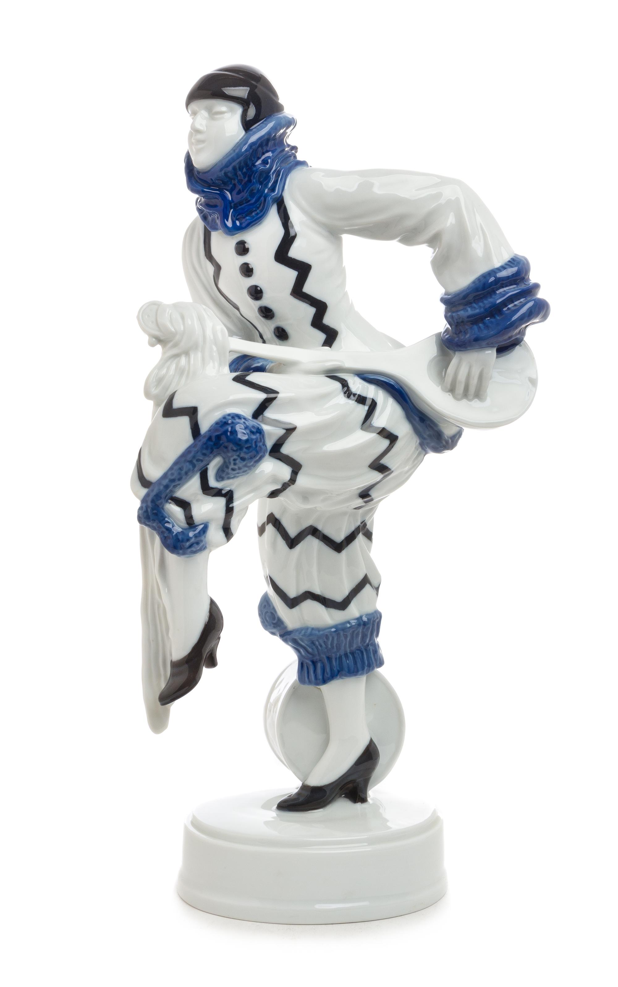 A Rosenthal Porcelain Figure Height 14 1/4 inches. — DESIGNED BY CONSTANTIN HOLZER-DEFANTI, FIRST HALF 20TH CENTURY