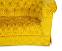 A Pair of Button Tufted Sofas