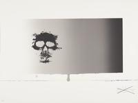 Jasper Johns (American, b. 1930) — Untitled (Skull) (from Reality and Paradoxes ), 1973