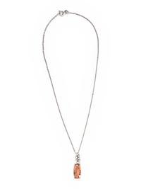 TOPAZ AND DIAMOND PENDANT/NECKLACE