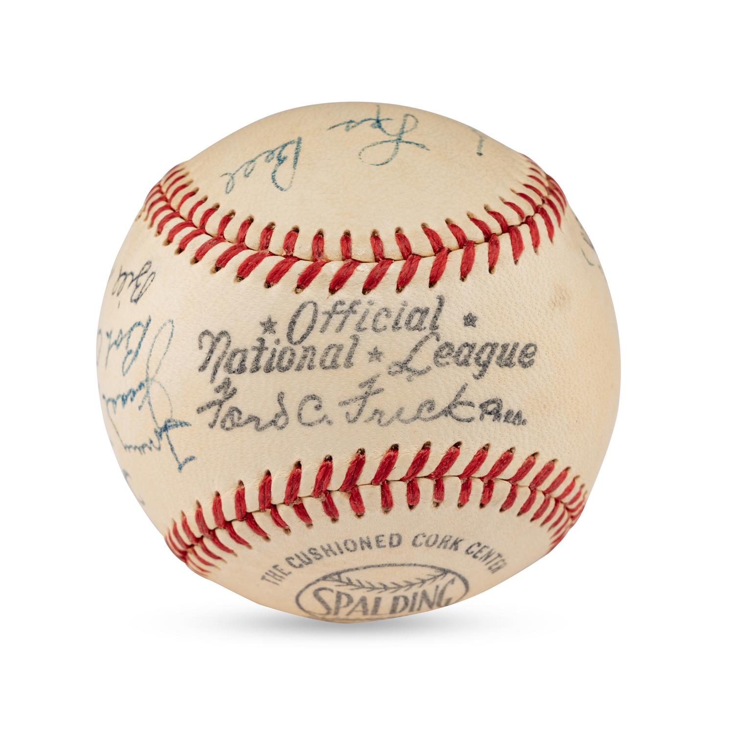 A 1926 St. Louis Cardinals Reunion Multi Signed Baseball Featuring Multiple Hall of Famers (JSA Letter of Authenticity)
